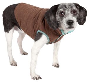 Touchdog Waggin Swag Reversible Insulated Pet Coat (size: Large - (JKTD9BRLG))