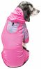 Pet Life Active 'Pawsterity' Heathered Performance 4-Way Stretch Two-Toned Full Bodied Hoodie