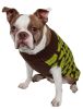 Fashion Weaved Heavy Knit Designer Ribbed Turtle Neck Dog Sweater