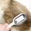 Pet Hair Remover For Dog & Cat; Silicone Dog Hair Brush; Cat Hair Comb; Pet Grooming Massage Tool