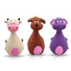 Latex Toys, Dog Toys, Latex Sound Big Tummy Elephant Cow Cartoon Pet Toys