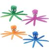 1 Piece Pet Squeak Toys Cartoon Octopus Shape Toy Pet Anxiety Relief Calming Aid Toy For Cats Dogs