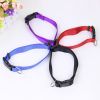 Pet Dog Collar Solid Color Puppy Collars Medium Dogs Quickly Disengaged Pet Dog Training Collar Teddy Bichon Small Dog Collar