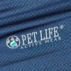 Pet Life Active 'Fur-Flexed' Relax-Stretch Wick-Proof Performance Dog Polo T-Shirt