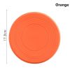 Soft Non-Slip Dog Flying Disc Silicone Game Frisbeed Anti-Chew Dog Toy Pet Puppy Training Interactive Dog Supplies