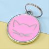 Pet Collar Cat Cute Cat Pattern Pendant Collar For Dogs Kitten Cats